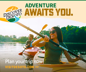 discover desoto - adventure awaits you - plan your trip now - visitdesoto.com